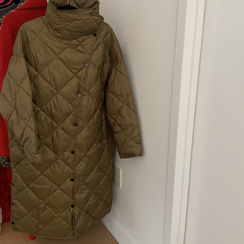 Oversized Quilted Coat